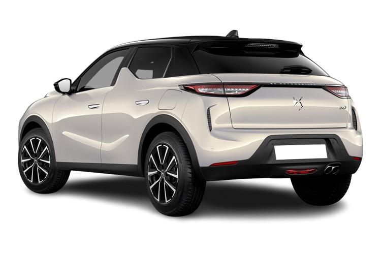 DS Automobiles 3 Hatchback 1.2 Hybrid 145 Etoile e-DSC exterior rear view