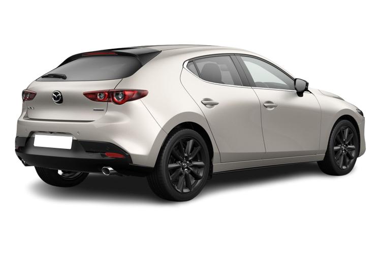 Mazda 3 Hatchback 2.5 e-SAV-G mHEV 140 Takumi Auto exterior rear view