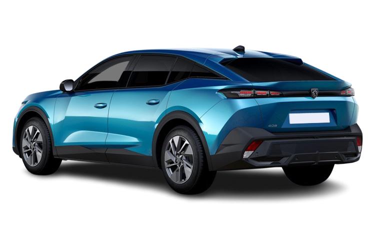 Peugeot 408 Hatchback 1.6 Phev 225 GT Premium e-DSC7 exterior rear view