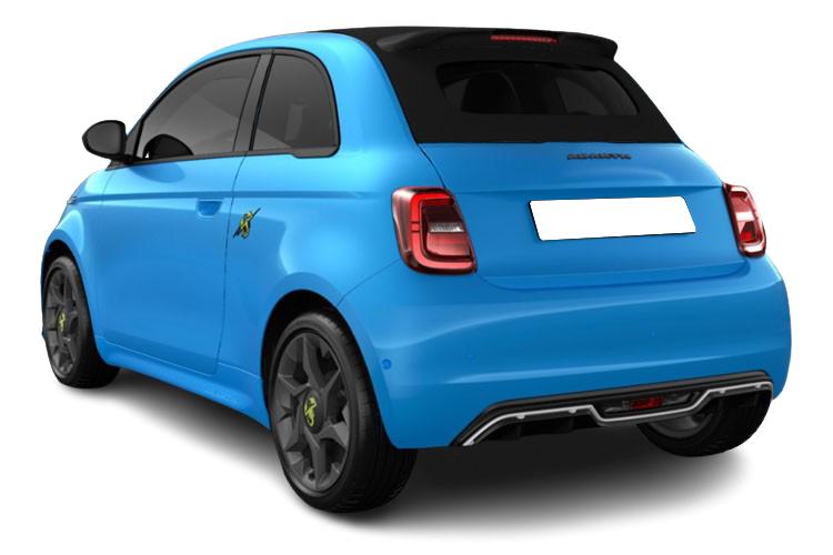 Abarth 500e Convertible 42.2kWh 114kW Auto exterior rear view