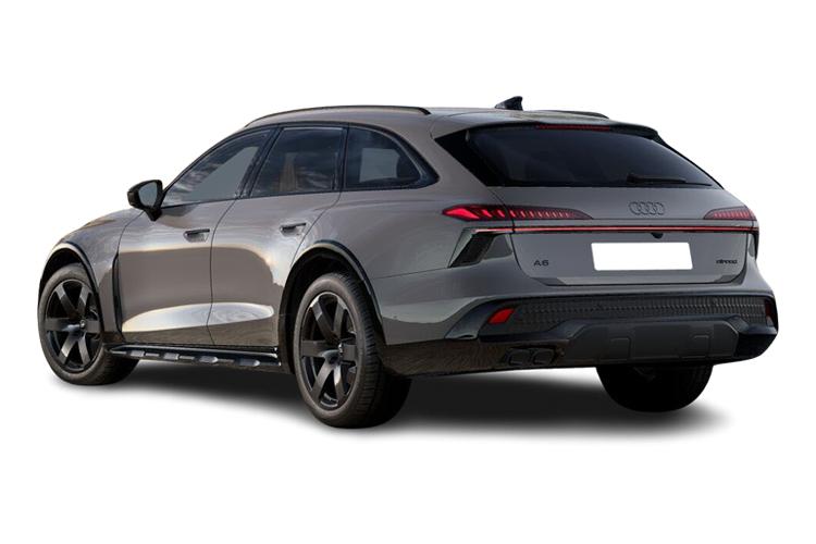 Audi A6 Estate 2.0eHBD 367 Quattro Black Edition Tech Pack S tron exterior rear view