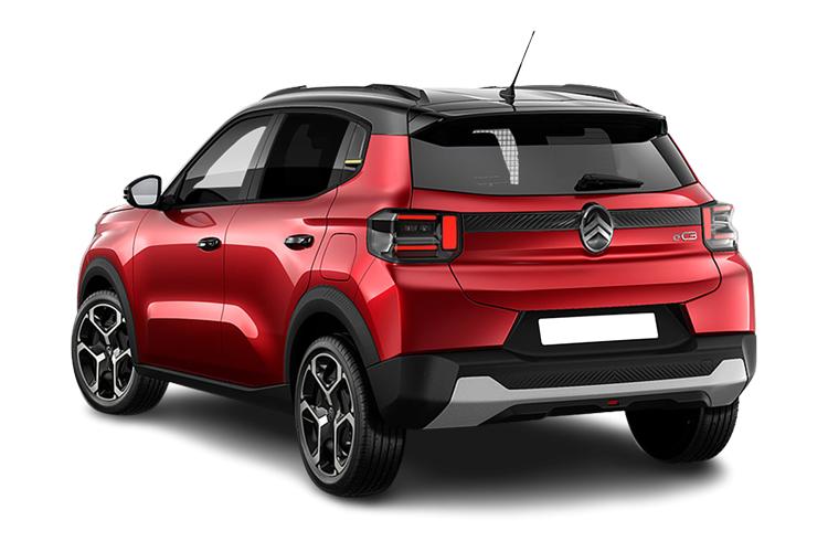 Citroen e-C3 Car Derived Van 83kW EV 44kWh Standard Range Plus exterior rear view