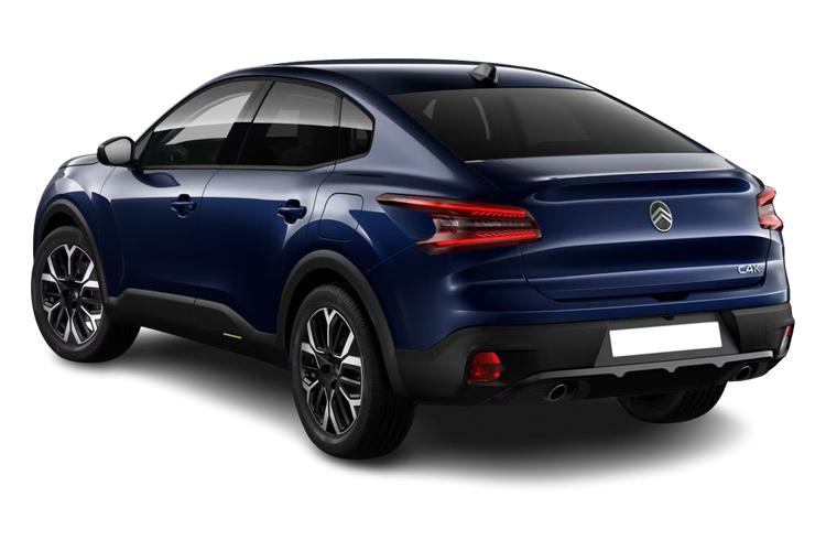Citroen C4 X Saloon 1.2 Hybrid 145hp Plus e-DCS6 exterior rear view