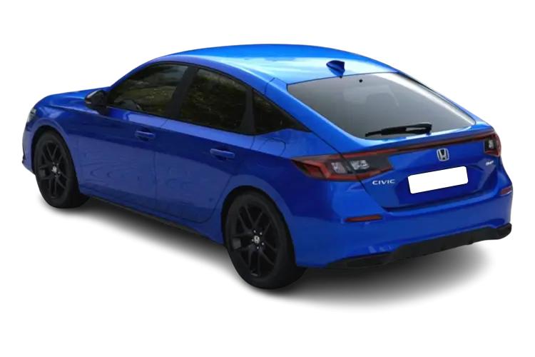 Honda Civic Hatchback 2.0 i-MMD Hybrid Elegance exterior rear view