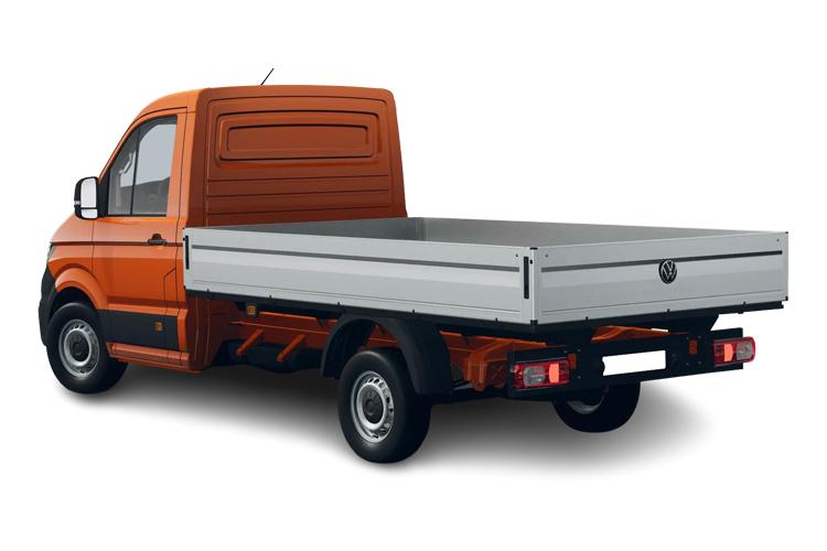 Volkswagen Crafter Dropside Dropside CR35 MWB Chassis Cab 2.0 TDI 140 Commerce Etg exterior rear view
