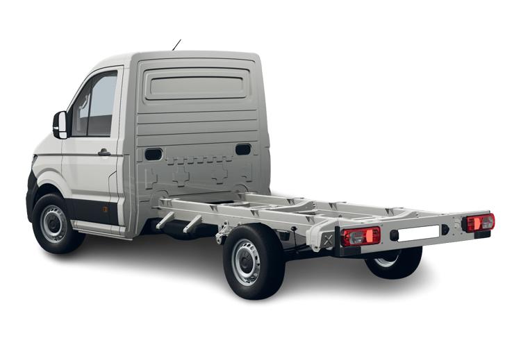 Volkswagen Crafter Chassis Cab over 3.5t Chassis Cab CR50 LWB Single 2.0 TDI Heavy Duty Emissions Comme exterior rear view
