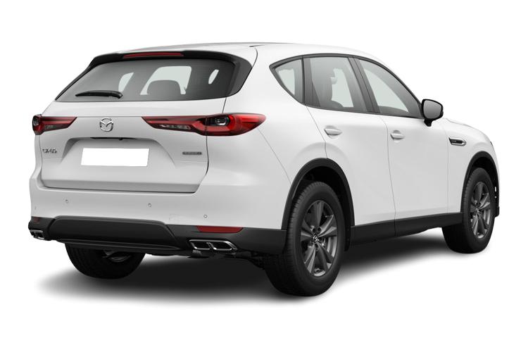 Mazda CX-60 Medium Crossover/SUV 3.3 e-skyactiv mHEV 254 Homura AWD exterior rear view