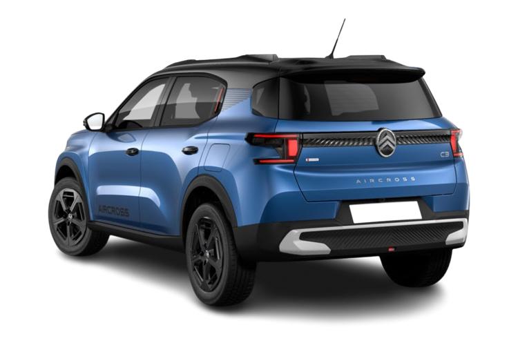 Citroen C3 Aircross Small Crossover/SUV e-C3 83kW Extended Range Collection 54kWh Auto exterior rear view
