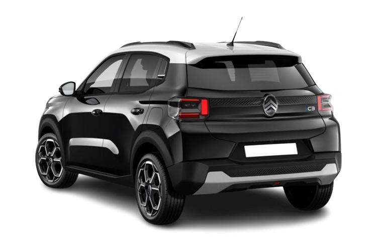 Citroen C3 Hatchback e-C3 83kW EV 30kWh Urban Range Plus exterior rear view