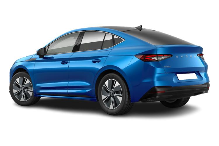 Skoda Enyaq Coupe 82kWh 210kW 85 Sportline Auto exterior rear view