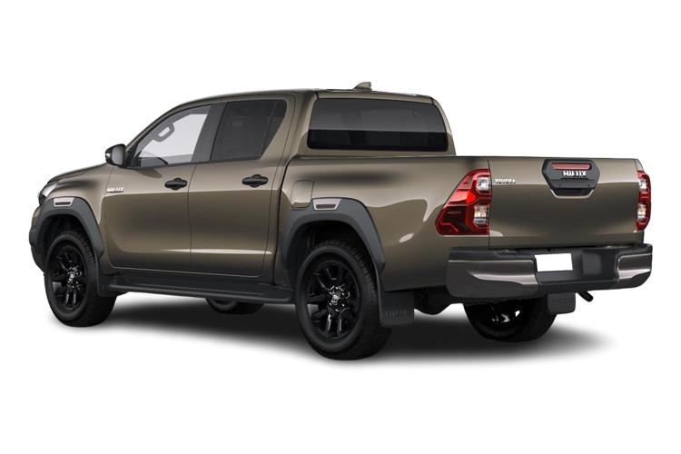 Toyota Hilux Pickup Double Cab 2.8 D-4D Hybrid 204 Invincible X Auto S exterior rear view