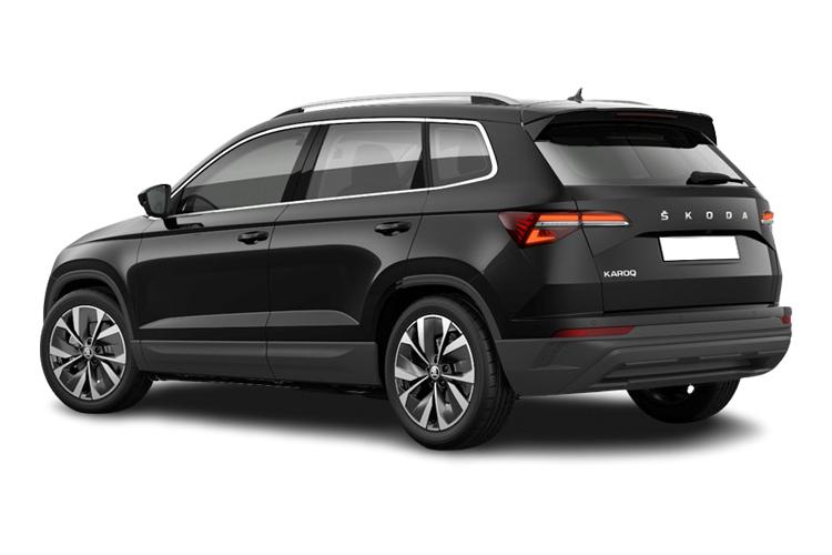 Skoda Karoq Medium Crossover/SUV 1.5 TSI 150ps Act SE L Edition exterior rear view