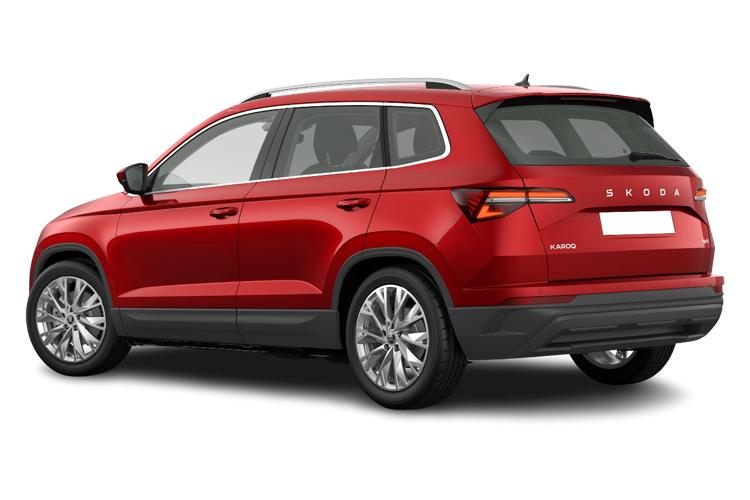 Skoda Karoq Medium Crossover/SUV 1.5 TSI 150ps Act Sportline Edition DSG exterior rear view