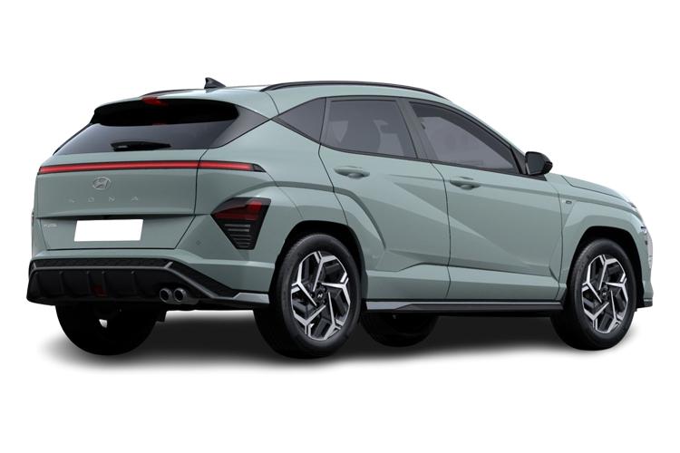 Hyundai Kona Medium Crossover/SUV 1.0T 115ps N Line exterior rear view