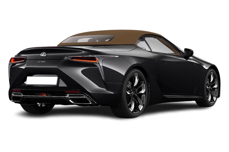 Lexus LC Convertible 500 5.0 464hp BlACK Inspiration Auto exterior rear view
