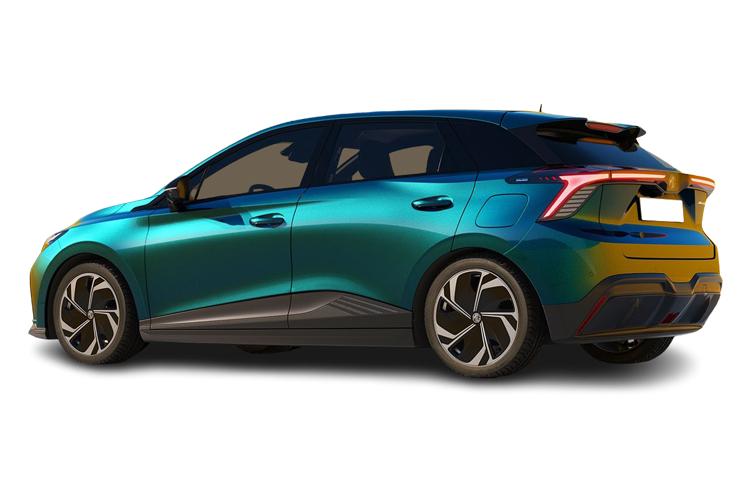 MG Motor UK MG4 EV Hatchback Premium Long Range Auto exterior rear view