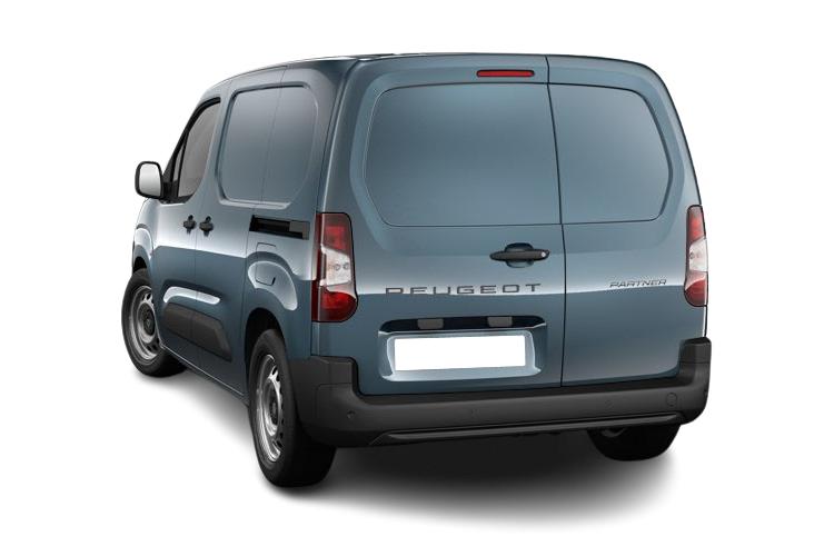 Peugeot Partner Small Van M 1.5 BlueHDi 100 Asphalt exterior rear view