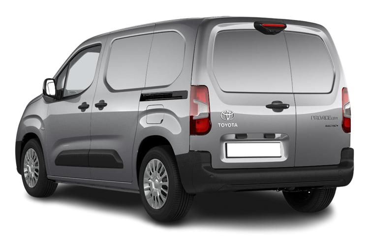 Toyota Proace City EV Small Van L1 50kWh Icon Auto exterior rear view