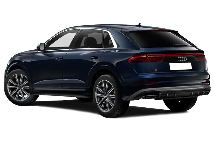 Audi Q8 Large SUV TDI 286 Quattro Black Edition Tech Pro Pack Tiptro exterior rear view