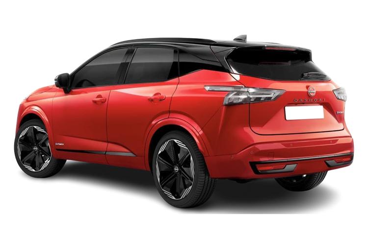 Nissan Qashqai Hatchback 1.3 Dig-T Mhb 158 Tekna Plus Xtronic exterior rear view
