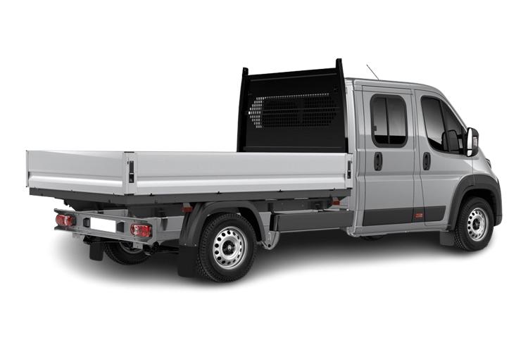Citroen Relay Chassis Cab Dropside Dropside Crew 35 Heavy L3 2.2 BlueHDi Enterprise exterior rear view