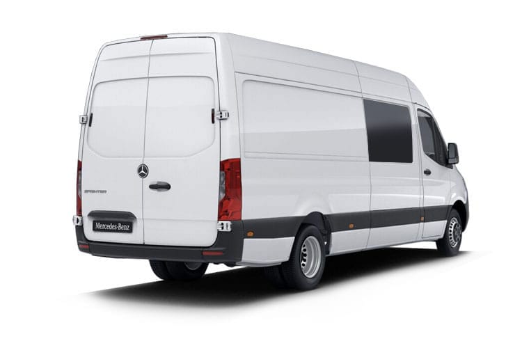 Mercedes Sprinter Crew over 3.5t Large Van - Standard 515CDI 5.0t L4H2 Premium RWD exterior rear view