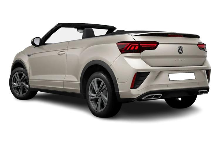 Volkswagen T-Roc Convertible 1.0 TSI 115PS Style exterior rear view
