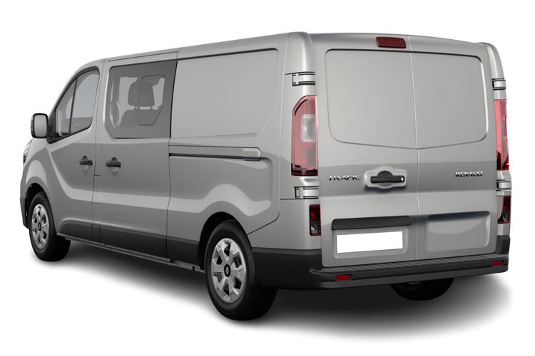 Renault Trafic Large Van - Standard Crew LL30 Blue dCi 130 Advance Safety exterior rear view