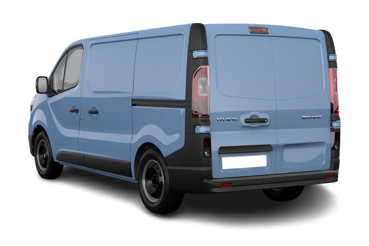 Renault Trafic Large Van - Standard LL30 Blue dCi 130 Advance Safety exterior rear view