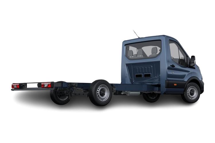 Ford Transit Chassis Cab L4/L5 Chassis Cab 350 L4H1 2.0 130 EcoBlue AWD exterior rear view