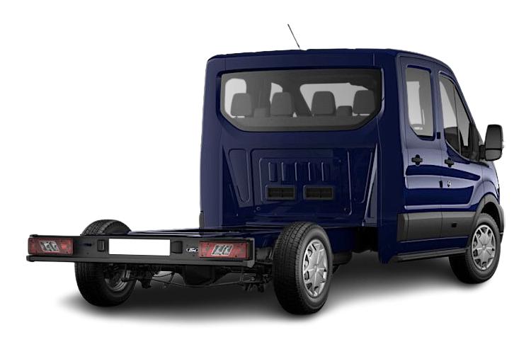 Ford Transit Chassis Cab L1/L2/L3 Chassis Cab 350 L3H1 Double 2.0 165 EcoBlue FWD exterior rear view