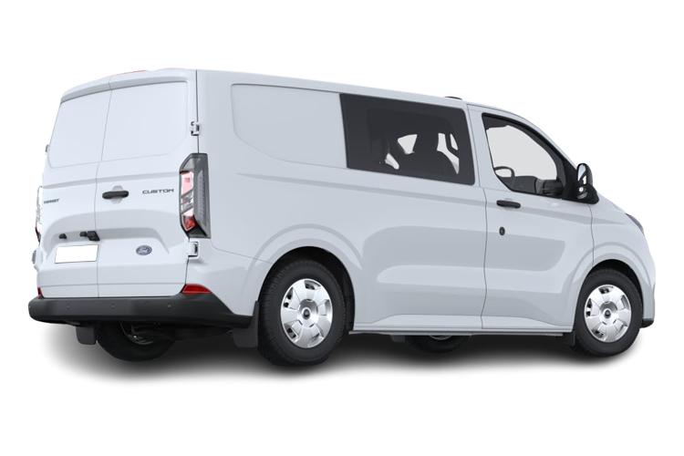 Ford Transit Custom Double Cab In Large Van - Standard 280L2 2.0TDCi 136 Limited Auto exterior rear view
