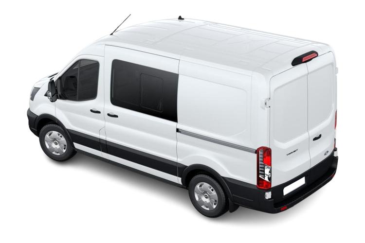 Ford Transit Double Cab In Large Van - Standard 350 L3H2 2.0165 EcoBlue Trend AWD exterior rear view
