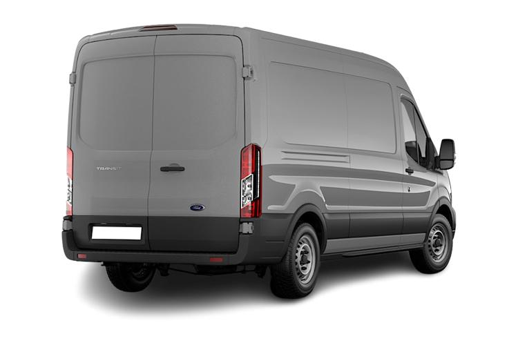 Ford Transit over 3.5t Large Van - High 470 L4H3 2.0 165 EcoBlue Leader Nav RWD exterior rear view