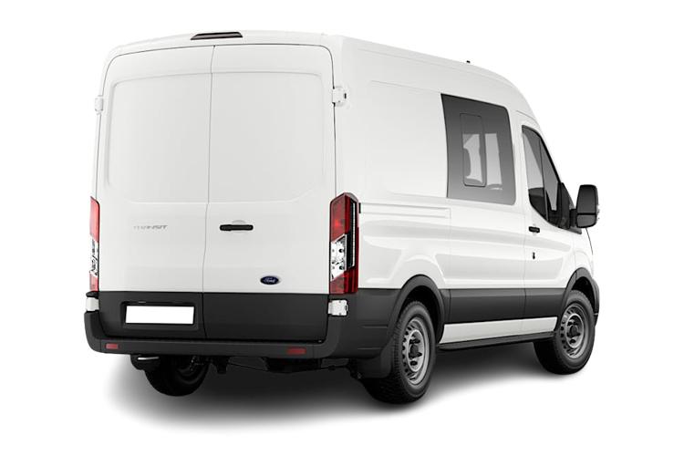 Ford Transit Welfare Large Van - Standard 350 L3H2 Double Cab In 2.0 130 Ecoblue Trend FWD exterior rear view