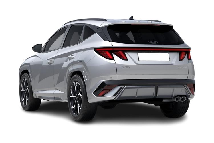 Hyundai Tucson Medium Crossover/SUV 1.6T Hybrid 239ps Element Auto exterior rear view