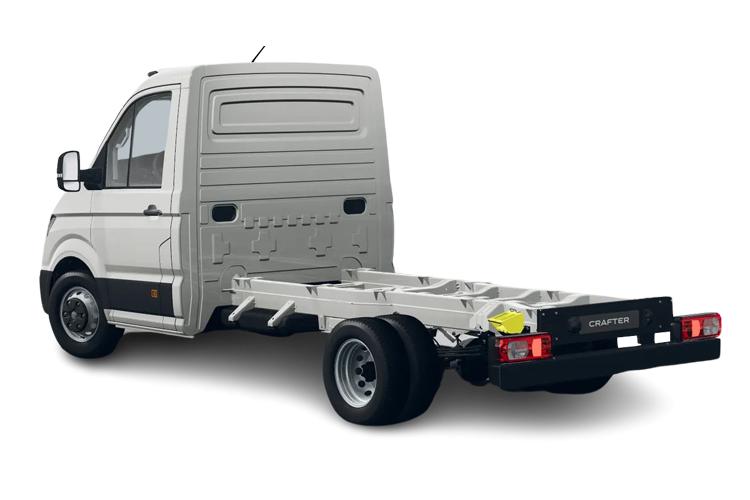 Volkswagen Crafter Single Chassis Cab Chassis Cab CR35 MWB 2.0 TDI 177 Commerce Business Auto exterior rear view