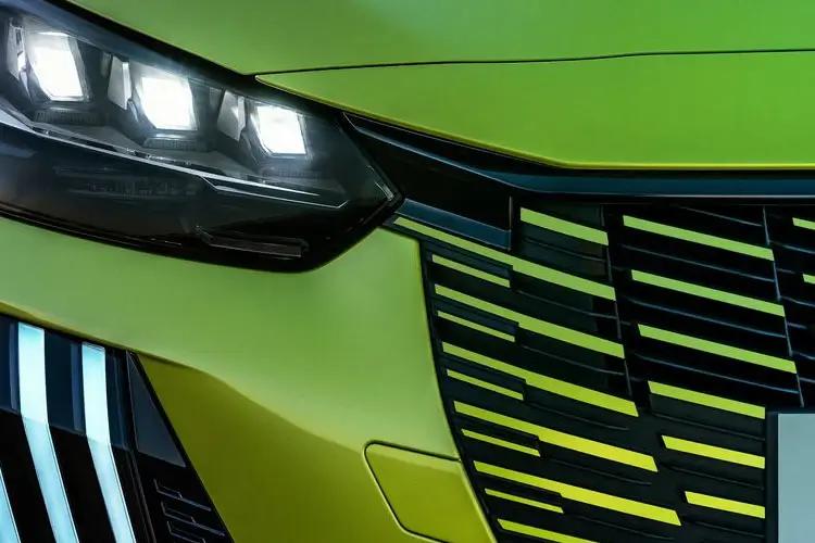 Peugeot 208 Hatchback 1.2 Hybrid 110 GT Premium e-DSC6 close up