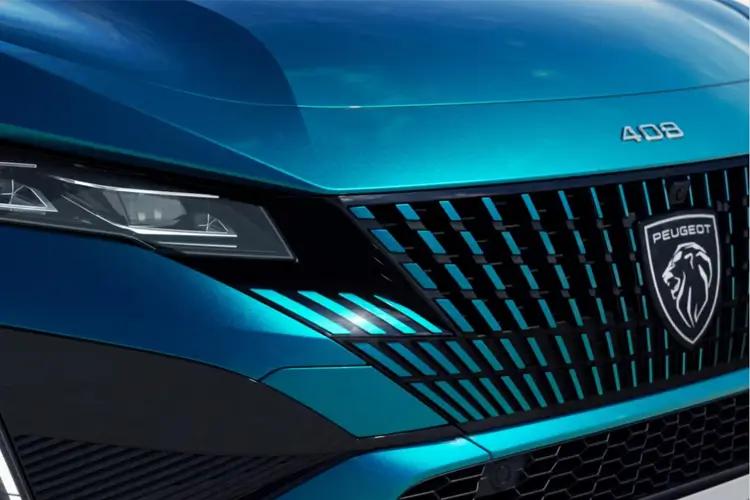 Peugeot 408 Hatchback 1.6 Phev 225 GT Premium e-DSC7 close up