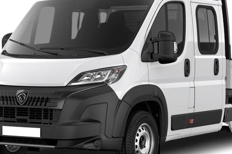 Peugeot Boxer Conversions Dropside 335 Heavy L3 Dropside Crew Cab 2.2 BlueHDi Profess close up