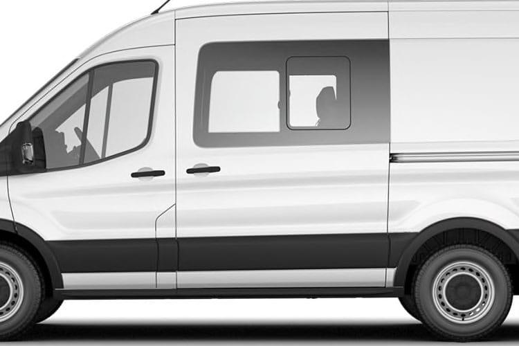 Ford E-Transit Double Cab In Large Van - Standard 425 L3H2 89kWh 269 Trend Nav Auto close up