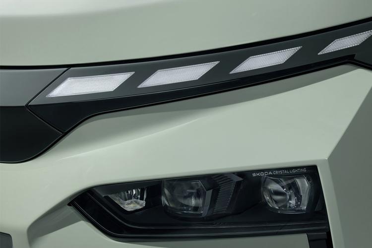 Skoda Elroq Medium Crossover/SUV 82kWh 210kW 85 Edition Suite Maxx Auto close up