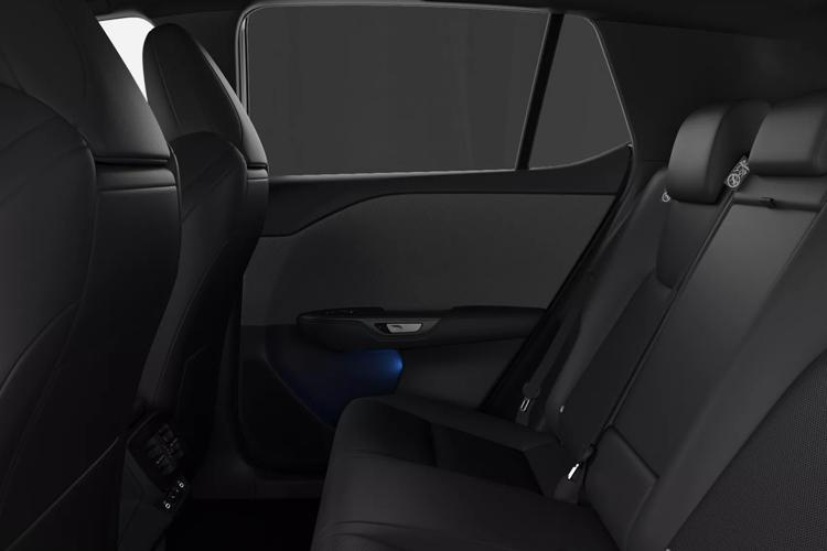 Lexus RZ 550e Small Crossover/SUV 300 F-Sport Takumi Bi-Tone 77kWh Auto DRT4 close up