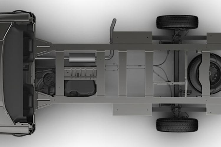 Ford Transit Chassis Cab L1/L2/L3 Chassis Cab 350 L2H1 Skeletal 2.0 165 EcoBlue Leader Auto FWD close up