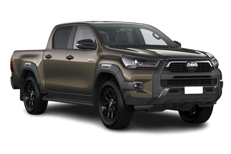 Toyota Hilux Pickup Double Cab 2.8 D-4D Hybrid 204 Invincible X Auto S exterior view