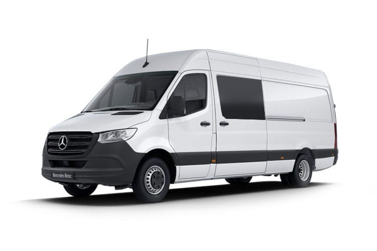Mercedes Sprinter Crew over 3.5t Large Van - Standard 515CDI 5.0t L4H2 Premium RWD exterior view