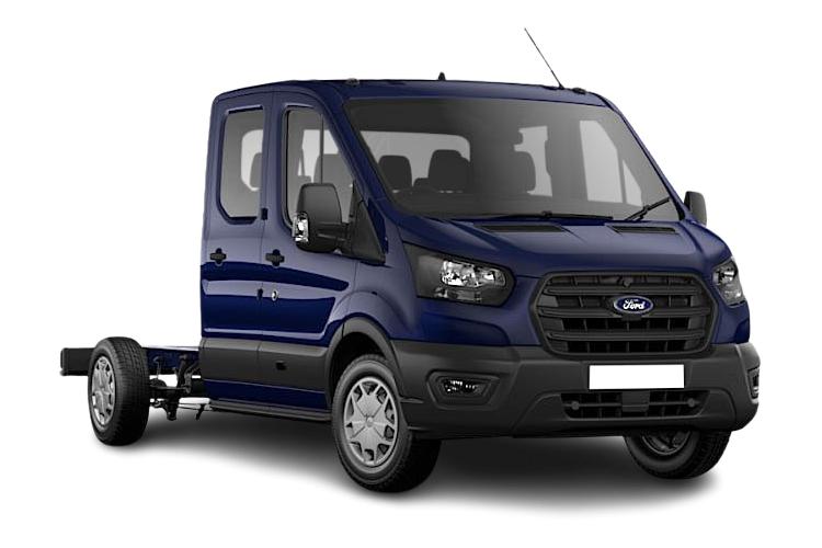 Ford Transit Chassis Cab L4/L5 Chassis Cab 350 L5H1 Double 2.0 165 EcoBlue RWD exterior view
