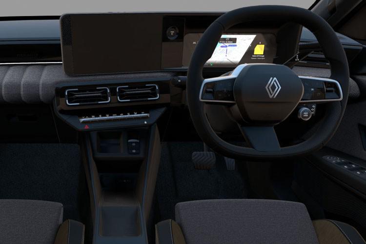 Renault 5 E-Tech Hatchback 90kW Evolution 40kWh Urban Range Auto interior view