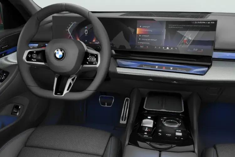 BMW 5 Series G60 Saloon 550e 3.0 xDrive M Sport Tech Plus Auto interior view