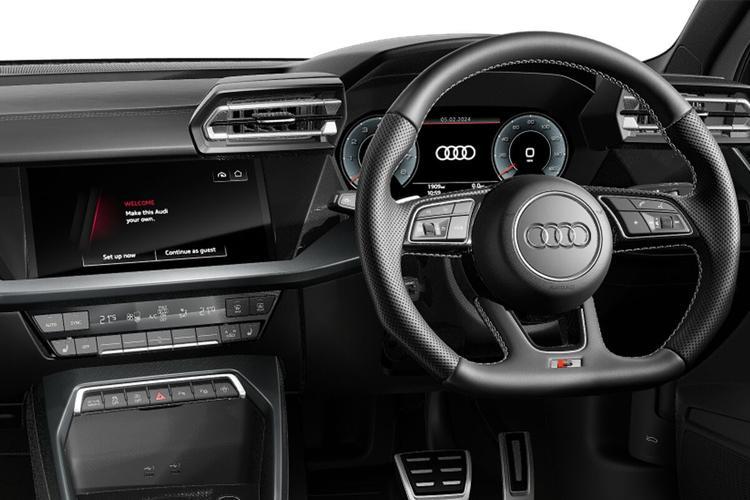 Audi A3 Hatchback eTFSI 204PS Sport Tech S tronic interior view